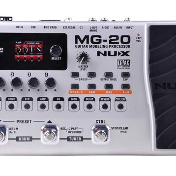 Nux MG-20 Gitar Efekt Prosesörü