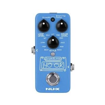 Nux NDL-3 Hook Drum Loop Gitar Pedalı