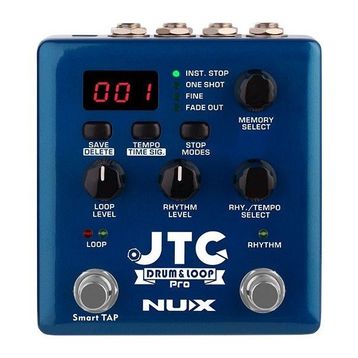 Nux NDL-5 JTC Drum Loop Pro Dual Switch Looper Pedalı