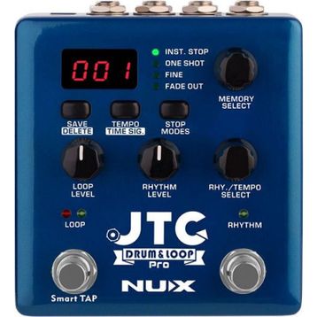 Nux NDL-5 JTC Drum Loop Pro Dual Switch Looper Pedalı