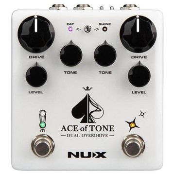 Nux NDO-5 Ace Of Tone Dual Overdrive Pedalı