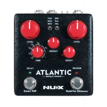 Nux NDR-5 Atlantic Delay ve Reverb Pedalı