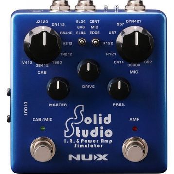 Nux Solid Studio IR ve Power Amfi Simulatorü