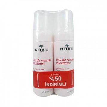 Nuxe 2x150 ml Eau De Mousse Micellaire Aux Petales De Rose