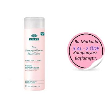Nuxe Eau Demaquillante Micellaire Aux Petales de Rose 200 ml Gül Yaprağı Makyaj Temizleme Suyu