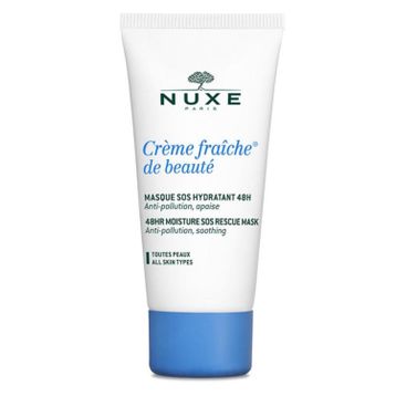 Nuxe Masque Creme Fraiche De Beaute 50 ml 24 Saat Nemlendirici Ve Yatıştırıcı Nem Maskesi