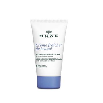 Nuxe Masque Creme Fraiche De Beaute 50 ml 24 Saat Nemlendirici Ve Yatıştırıcı Nem Maskesi