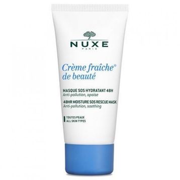 Nuxe Masque Creme Fraiche De Beaute 50 ml 24 Saat Nemlendirici Ve Yatıştırıcı Nem Maskesi