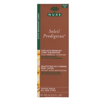Nuxe Soleil Prodigieux Corps 100 ml Hızlı Bronzlaştıran Vücut Kremi