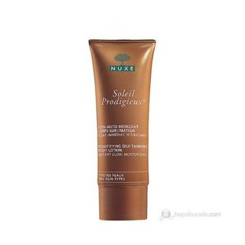 Nuxe Soleil Prodigieux Corps 100 ml Hızlı Bronzlaştıran Vücut Kremi