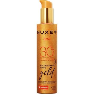 Nuxe Sun Gold Işıltılı 150 ml 30 Faktör Bronzlaştırıcı Yağ
