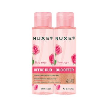 Nuxe Very Rose 2x400 ml Yatıştırıcı Temizleyici Micellar Su