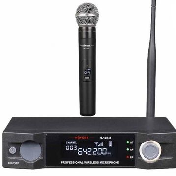 Nwork HM-3000 1 El Digital H-Pro Uhf Kablosuz Mikrofon