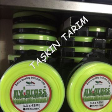 Nylgrass 6 Köşe Sarı 3,3 mm 43 mt Misina