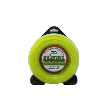 Nylgrass 6 Köşe Sarı 3,3 mm 43 mt Misina