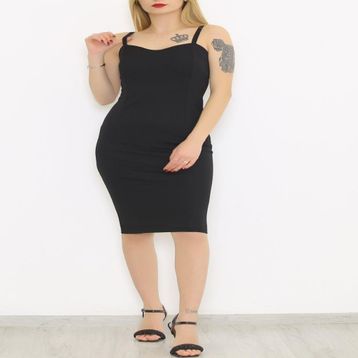 Nylia 581812.1592 Kırmızı Kalem Elbise