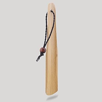 NYN Naturel Renk Ahşap 23 cm Uzunluğunda Ayakkabı Çekeceği