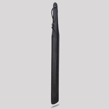 NYN Siyah Eskitme Ahşap 40 cm Uzunluğunda Ayakkabı Çekeceği