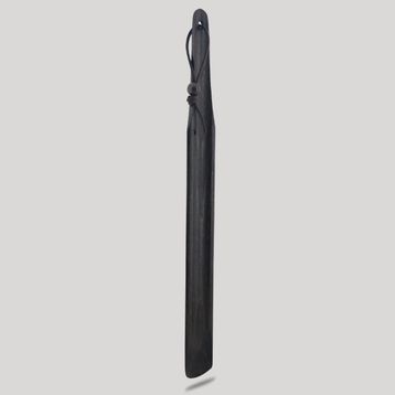 NYN Siyah Eskitme Ahşap 40 cm Uzunluğunda Ayakkabı Çekeceği