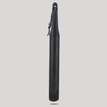 NYN Siyah Eskitme Ahşap 70 cm Uzunluğunda Ayakkabı Çekeceği