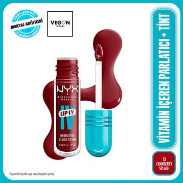 Nyx Lip Iv Cranberry Splash Dudak Parlatıcısı Tint