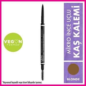 Nyx Micro Brow Pencil Blonde Kaş Kalemi