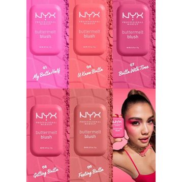 Nyx Professional Makeup 02 Butta Together Buttermelt Blush Kremsi Pudra Allık
