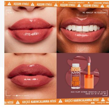Nyx Professional Makeup 08 Mauve Ouf Of My Way Dolgun Dudak Parlatıcısı