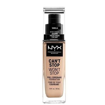 NYX Professional Makeup 6.5 Nude Can't Stop Won't Stop Full Coverage Fondöten