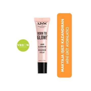 Nyx Professional Makeup Born To Glow Sunbeam 13 ml Likit Aydınlatıcı