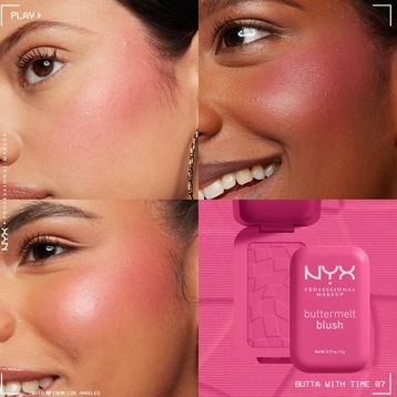 Nyx Professional Makeup Buttermelt Blush 07 Butta With Me Kremsi Pudra Allık