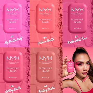 Nyx Professional Makeup Buttermelt Blush 07 Butta With Me Kremsi Pudra Allık