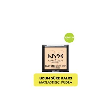 Nyx Professional Makeup Can't Stop Won't Stop Fair Matlaştırıcı Pudra
