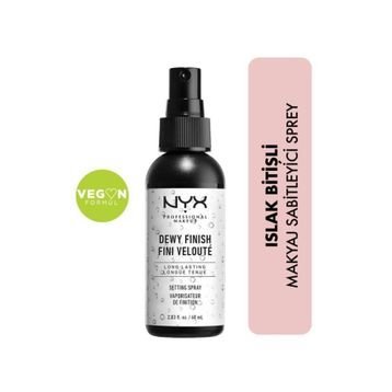 Nyx Professional Makeup Dewy 80 g Makyaj Sabitleyici Sprey