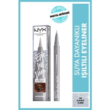 Nyx Professional Makeup Epic Ink Liner Flashy Flare Glitz Eyeliner