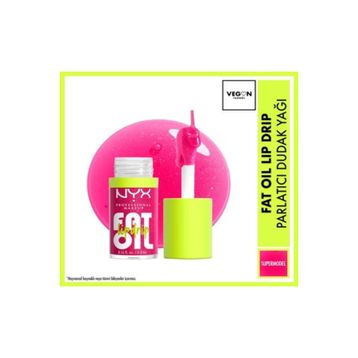 Nyx Professional Makeup Fat Oil Lip Drip Supermodel Parlatıcı Dudak Yağı