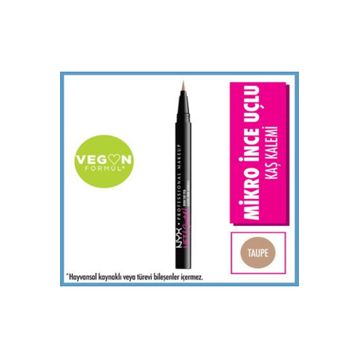 Nyx Professional Makeup Lift and Snatch Pen Taupe Kaş Kalemi