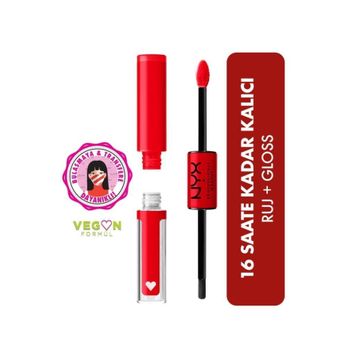 Nyx Professional Makeup Shine Loud High Shine Lip Color Rebel In Red Dudak Parlatıcısı