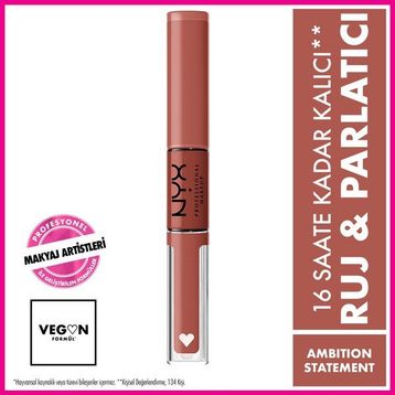 Nyx Professional Makeup Shine Loud Pro Ambition Statement Lip Gloss