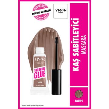 Nyx Professional Makeup The Brow Glue Instant Brow Styler Taupe Kaş Sabitleyici Maskara