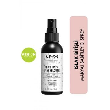 Nyx Professional Sprey Dewy 60 ml Makeup Makyaj Sabitleyici