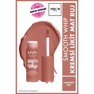 Nyx Smooth Whip Laundry Day Likit Mat Ruj