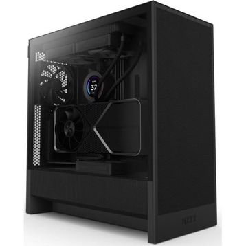 NZXT H5 Flow 2024 CC-H52FB-01 Fanlı Siyah ATX Gaming Bilgisayar Kasası