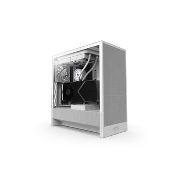 NZXT H5 Flow 2024 CC-H52FW-01 Fanlı Beyaz ATX Gaming Bilgisayar Kasası