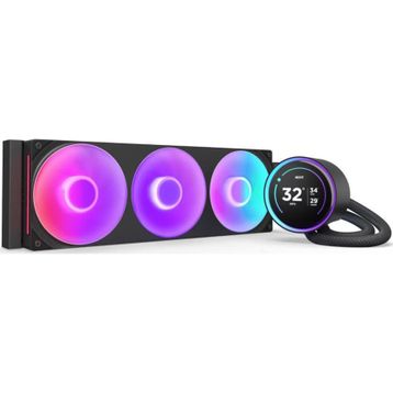 NZXT Kraken Elite 360 RGB IPS LCD RL-KR36E-B2 Siyah 360 mm İşlemci Sıvı Soğutucu