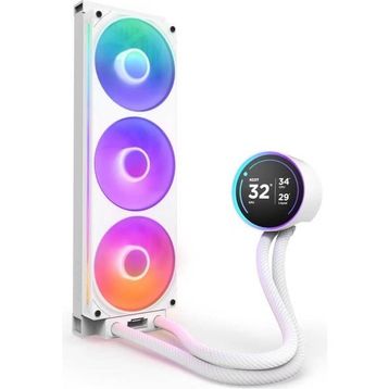 NZXT Kraken Elite 360 RGB IPS LCD RL-KR36E-W2 Siyah 360 mm İşlemci Sıvı Soğutucu