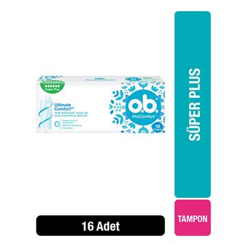 O.B Darwin Süper Plus 16'lı Tampon