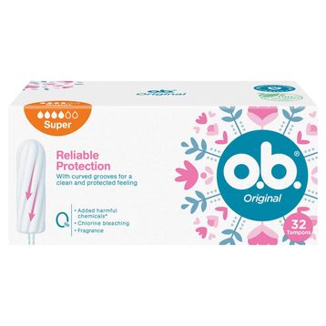 O.B Original Super 32'li Tampon
