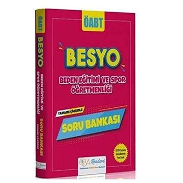 ÖABT Beden Eğitimi BESYO Soru Bankası Çözümlü CBA Akademi