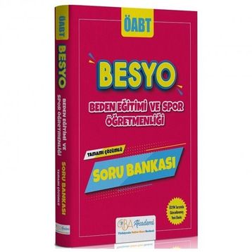 ÖABT Beden Eğitimi BESYO Soru Bankası Çözümlü CBA Akademi